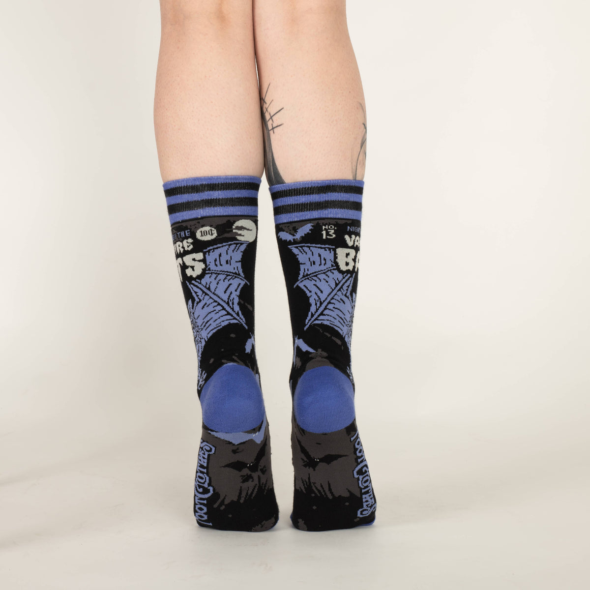 Foot Clothes/Vampire Bats Crew Socks