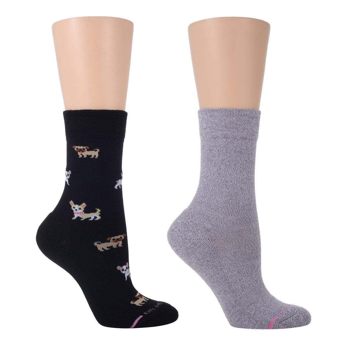 Dr. Motion/Dogs | Comfort Top Socks For Women