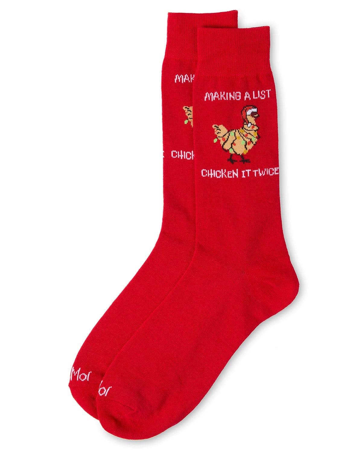 Memoi/Chicken It Twice Men's Holiday Crew
