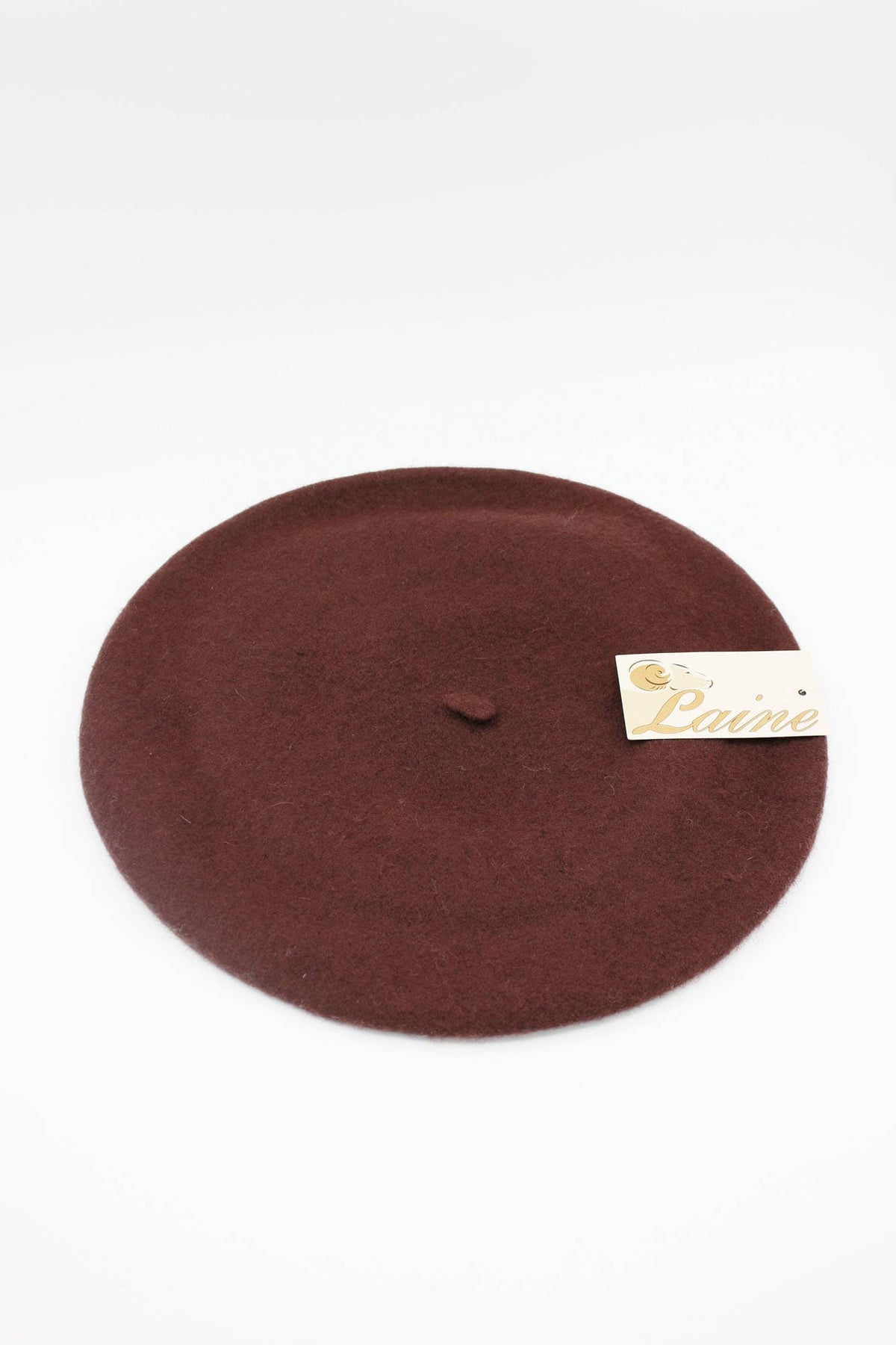 Hologramme/Classic beret in pure wool