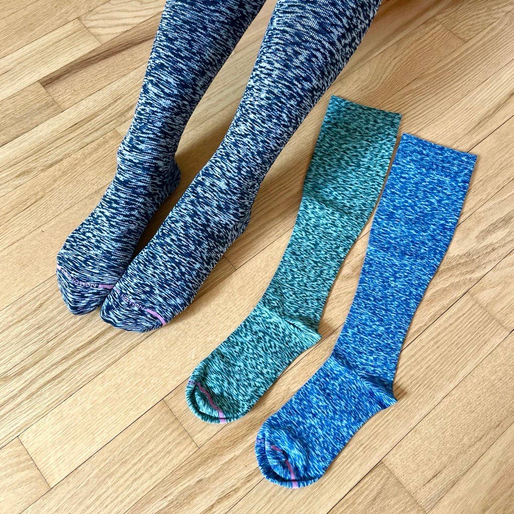 Dr. Motion/Space Dye | Knee-High Compression Socks For Women