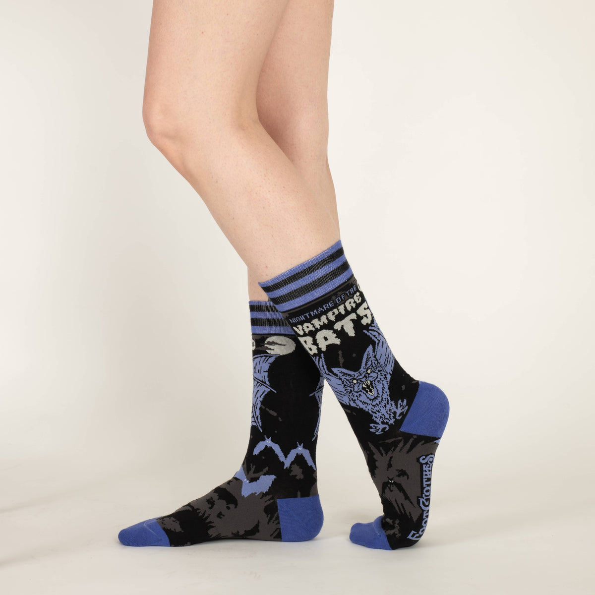 Foot Clothes/Vampire Bats Crew Socks