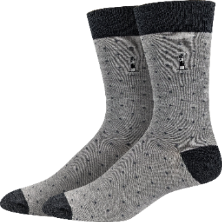 Sock Harbor/Dots Bamboo Crew Socks