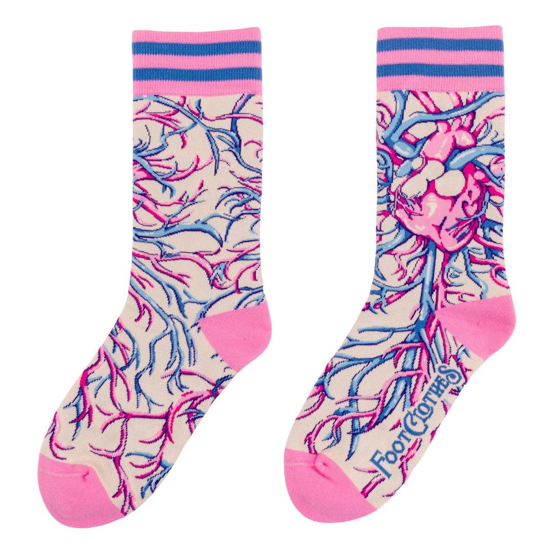 Foot Clothes/Aortic Entanglement Crew Socks