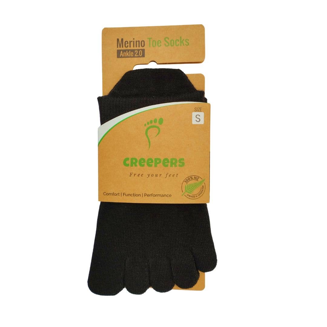 Creepers/Merino Toe Socks 2.0 | No-Show Ankle Socks