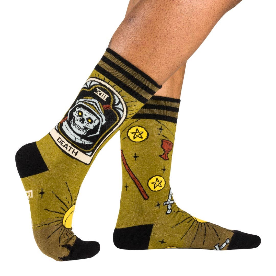 Foot Clothes/Death Tarot Nouveau Crew Socks