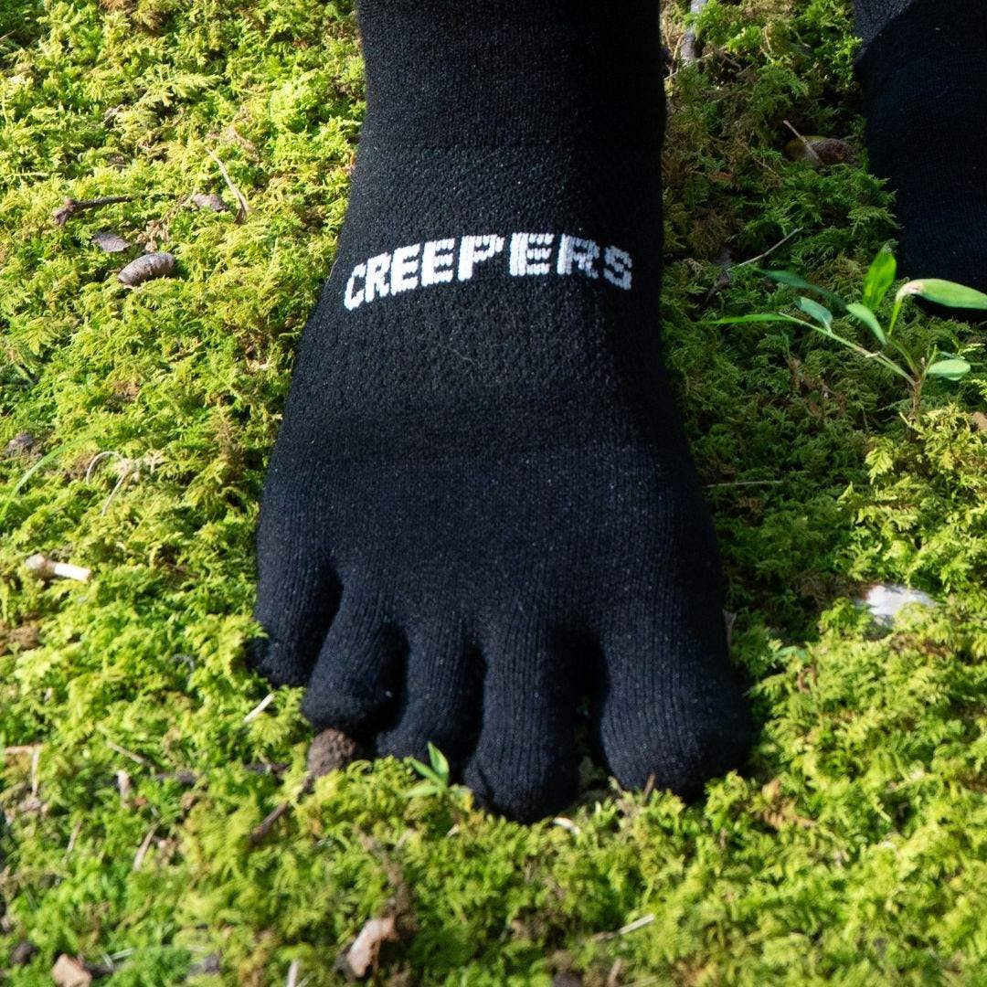 Creepers/Merino Toe Socks | Over the Calf