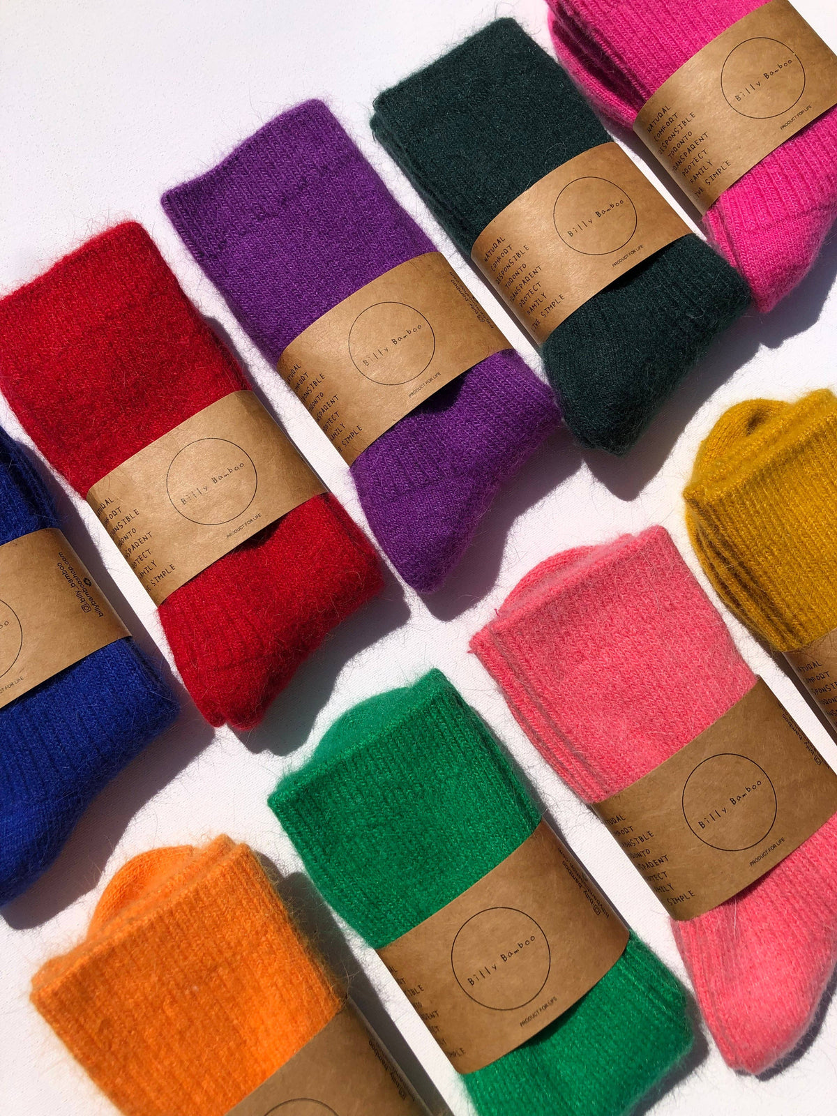 Billy Bamboo/ANGORA WOOL SOCKS