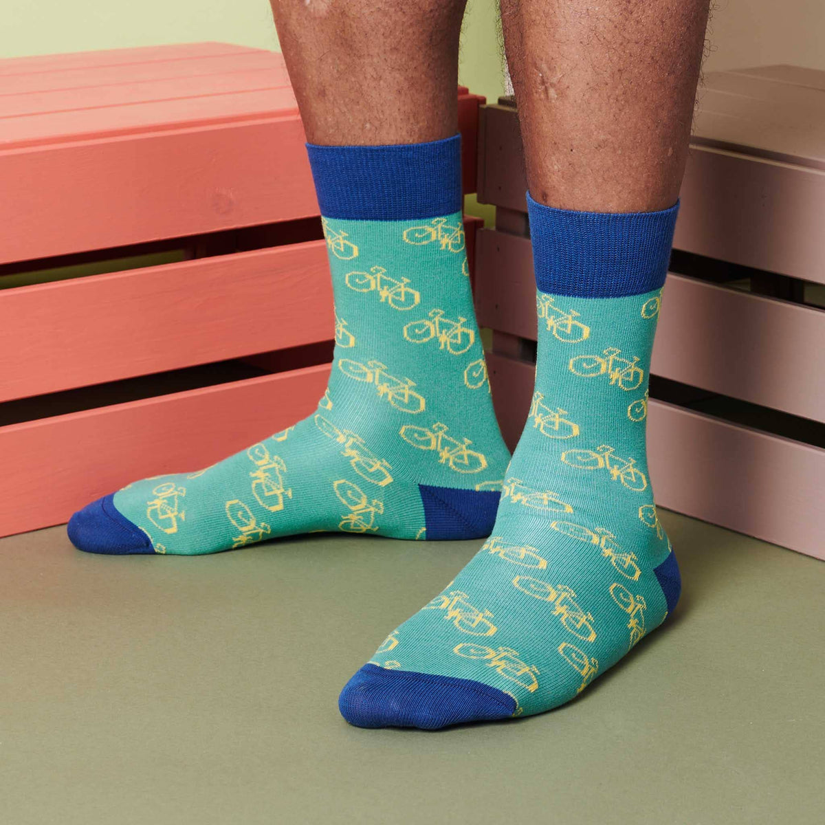 Catherine Tough/Men&#39;s Organic Cotton Crew Socks