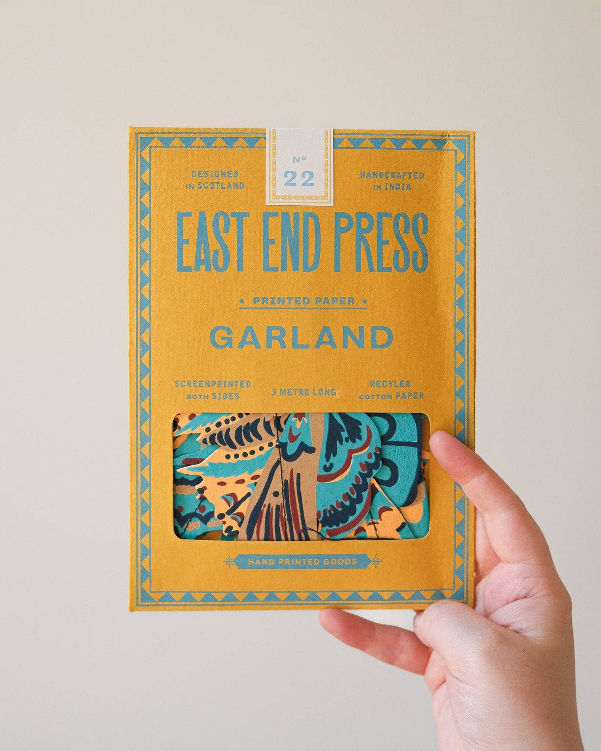 East End Press/MOTHS SEWN GARLAND