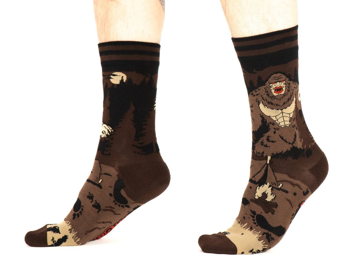 Foot Clothes/Bigfoot Crew Socks