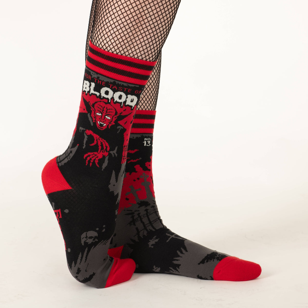 Foot Clothes/Dracula's Bloodlust Crew Socks