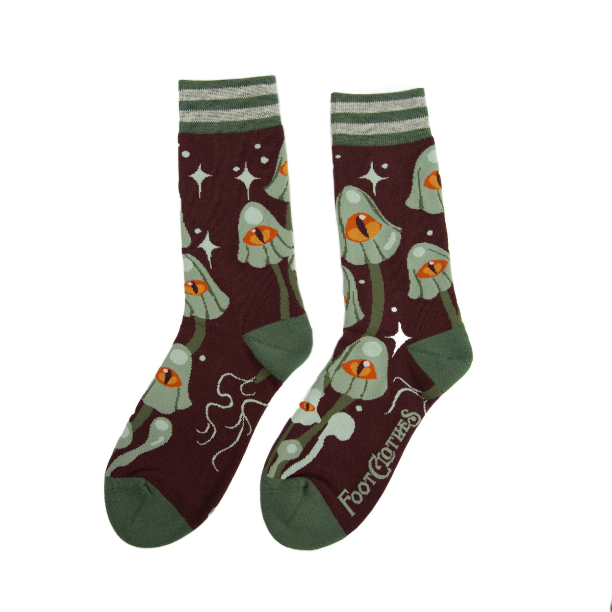 Foot Clothes/Mystic Mushrooms Crew Socks