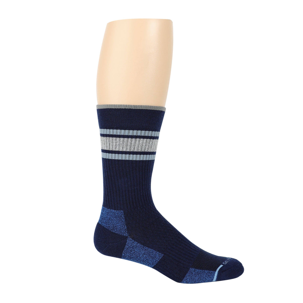 Dr. Motion/Varsity Top Stripe | Compression Outdoor Medium Weight Crew For Men