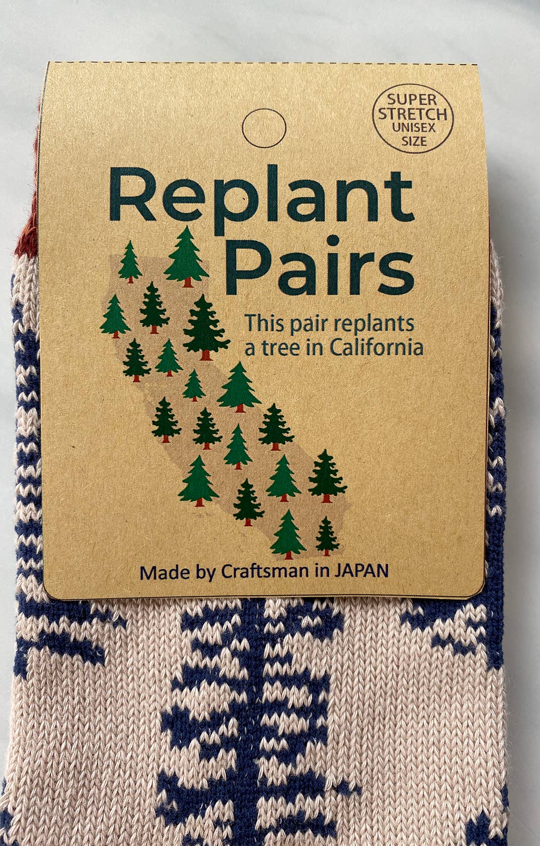 Tabbisocks - Tree Replant Pairs CA Forest Donation Socks