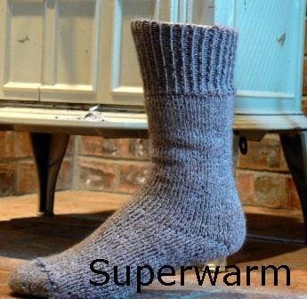 Choice Alpaca/&quot;Superwarm&quot; Alpaca Socks - Made in the USA