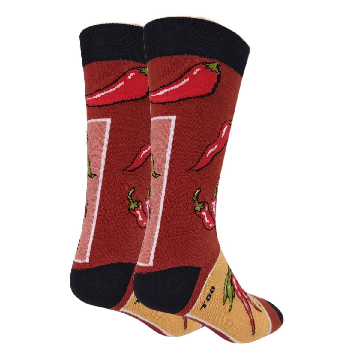 Oooh Yeah/Picante | Men's Novelty Cotton Crew Socks