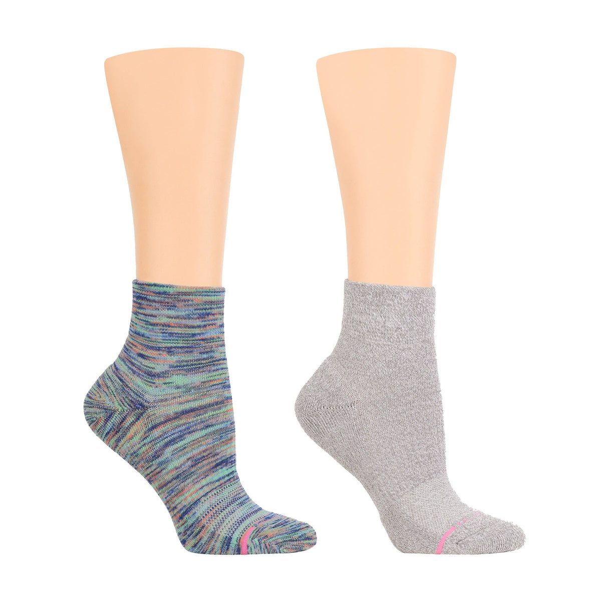 Dr. Motion/Spacedye | Quarter Compression Socks For Women