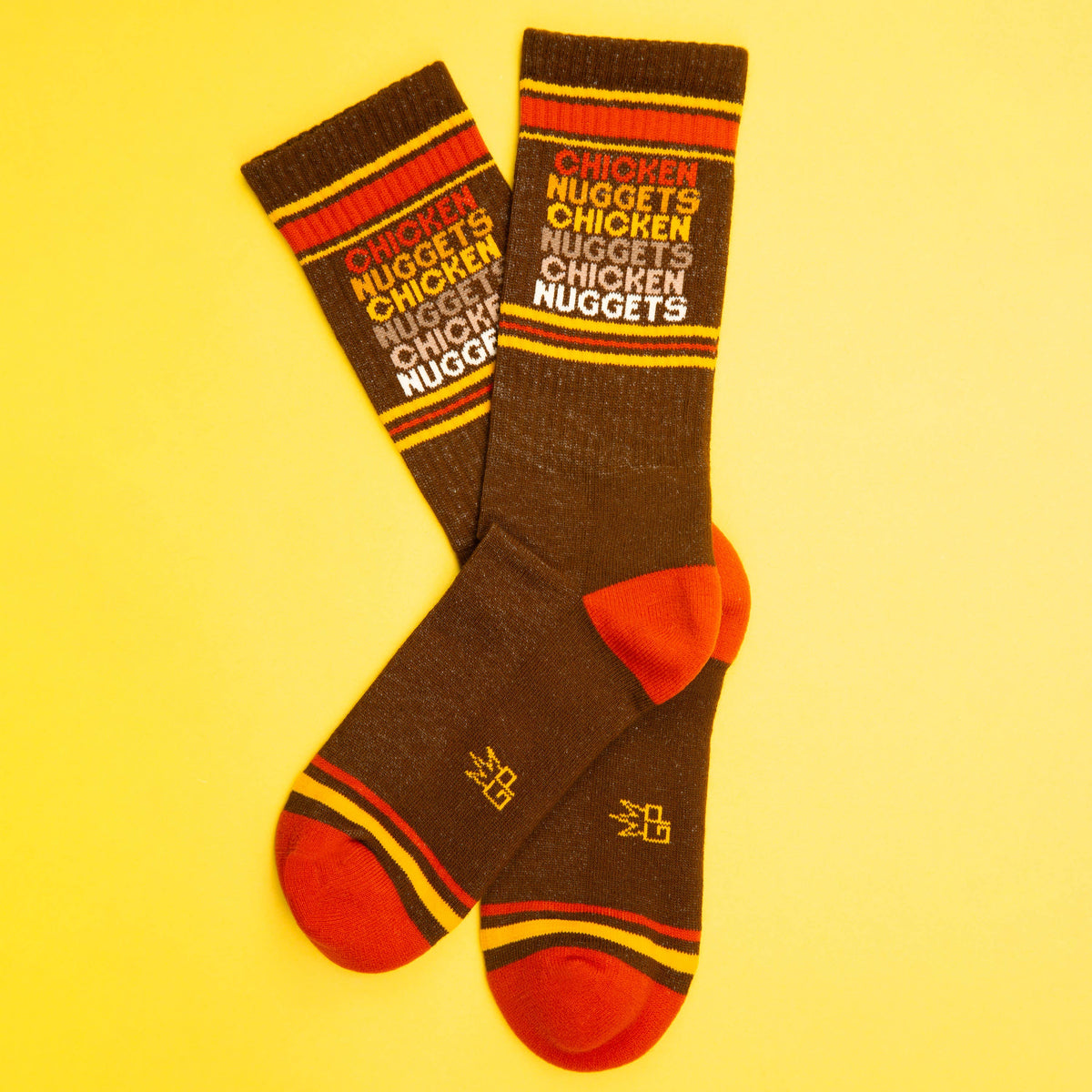 Gumball Poodle - Chicken Nuggets Gym Crew Socks