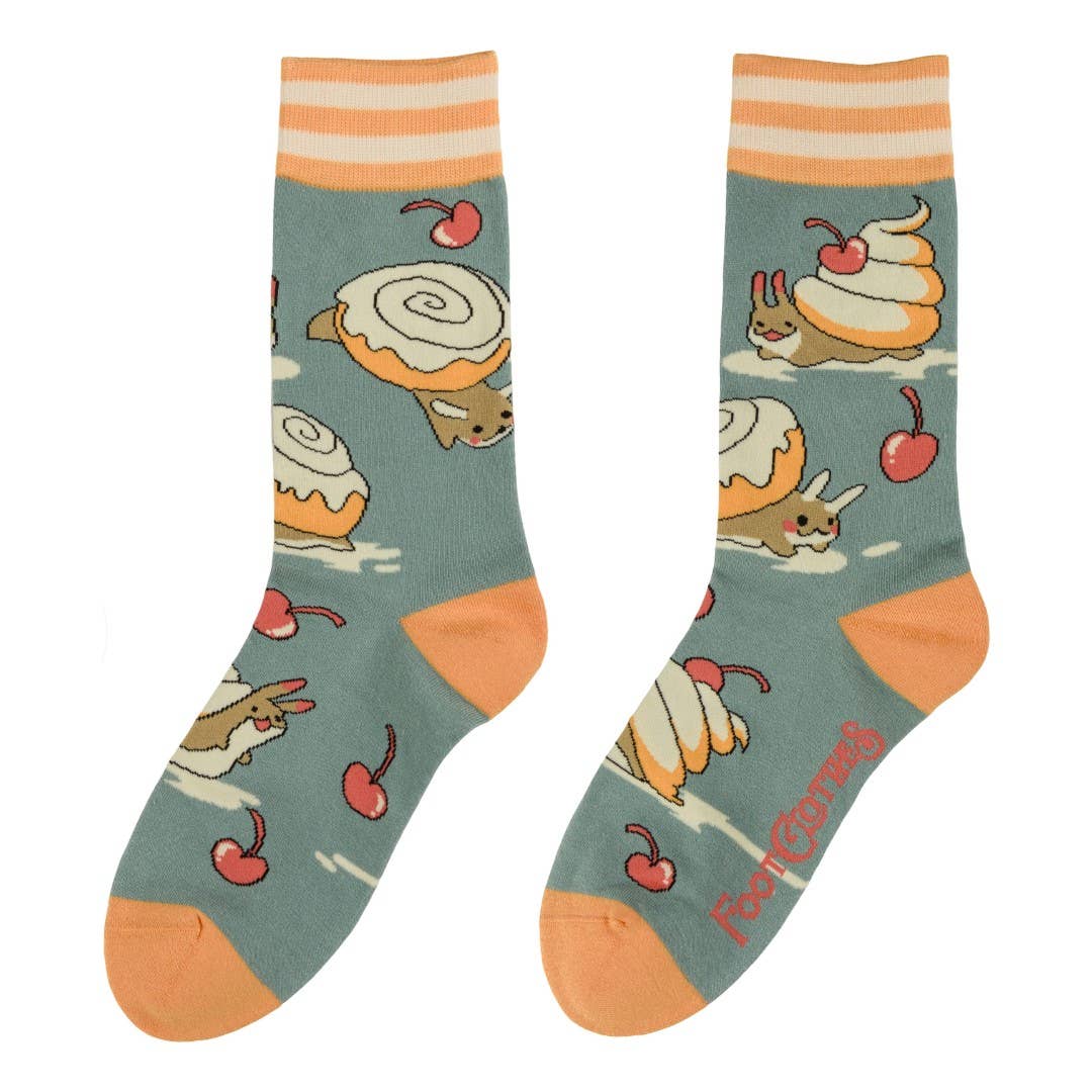 foot Clothes/Cinnasnails Crew Socks
