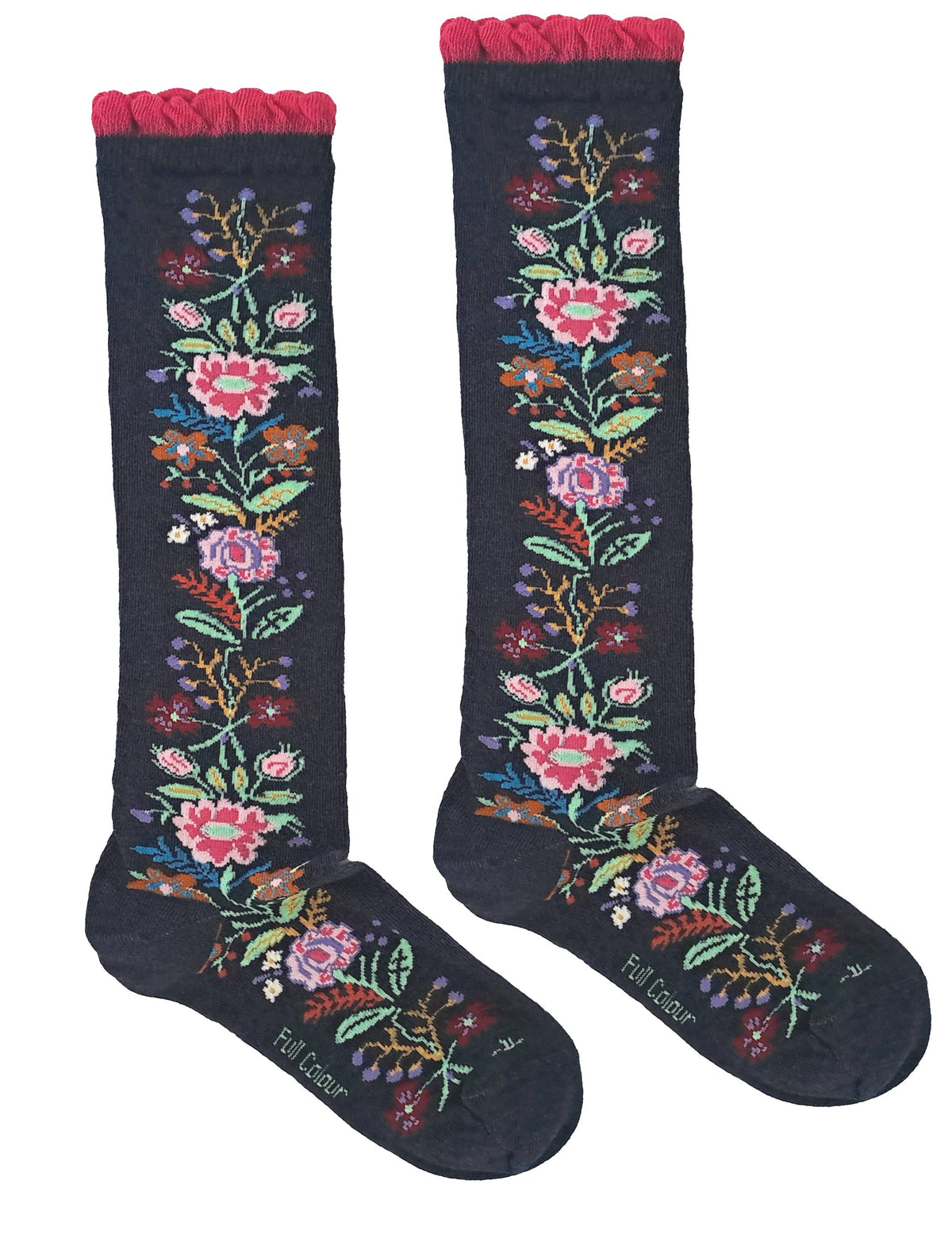 Full Colour/HIGH SOCK JAZMIN BLUE