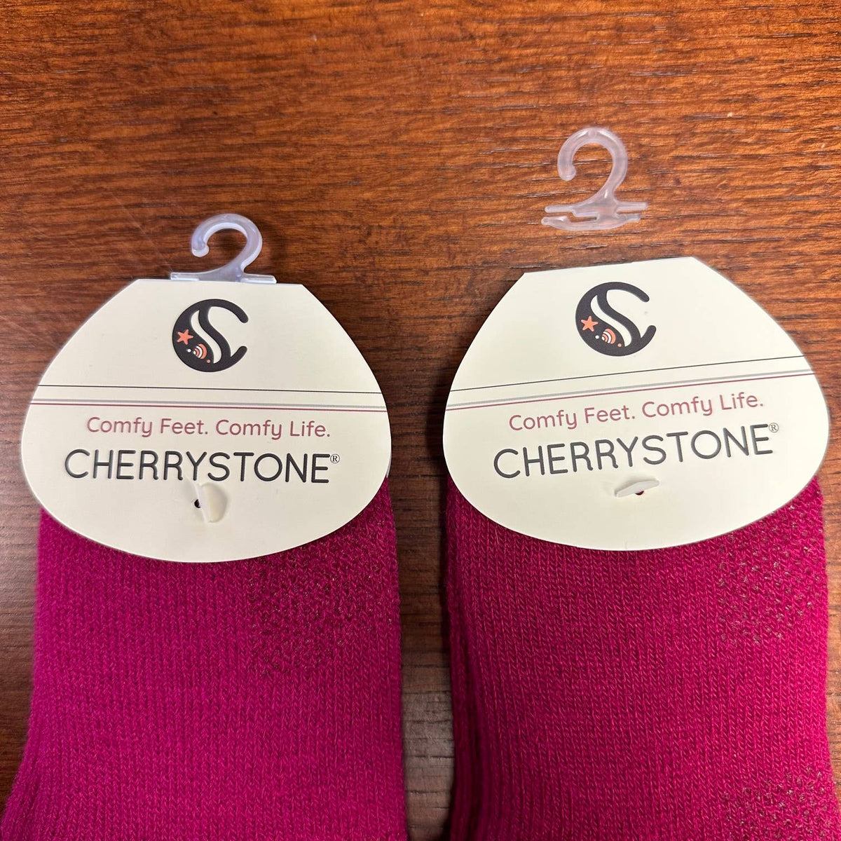 Cherrystone/Thermal Wool Slipper Socks | Grips | M