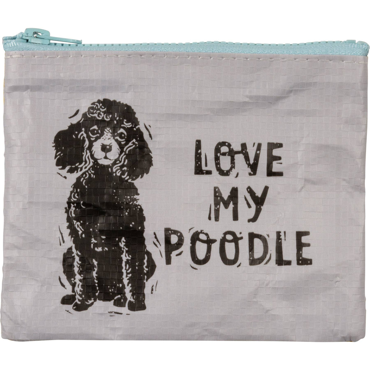 Primitives by Kathy/Love My Poodle Zipper Wallet
