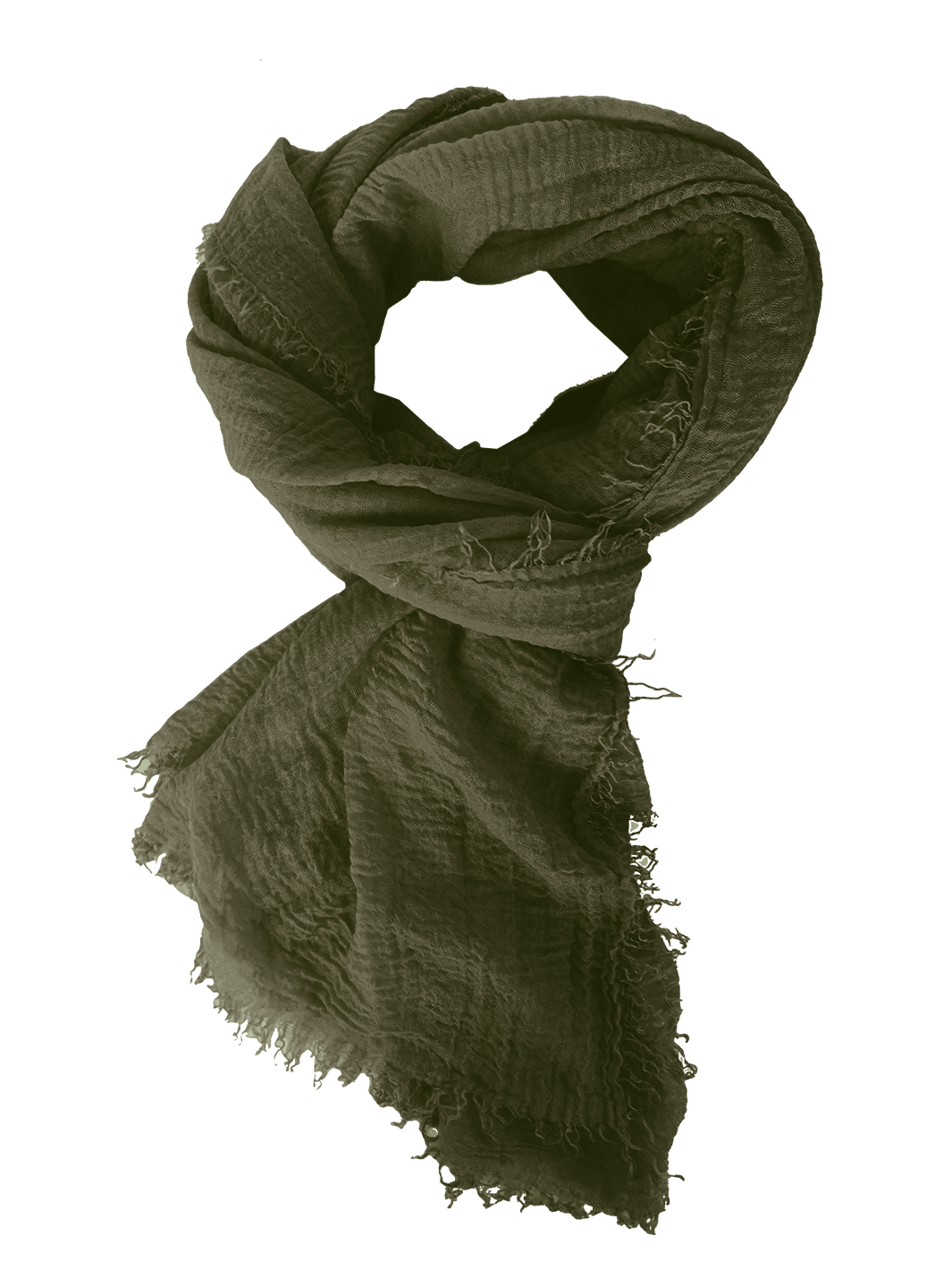 Rubyzaar - Boho Scarf - Army