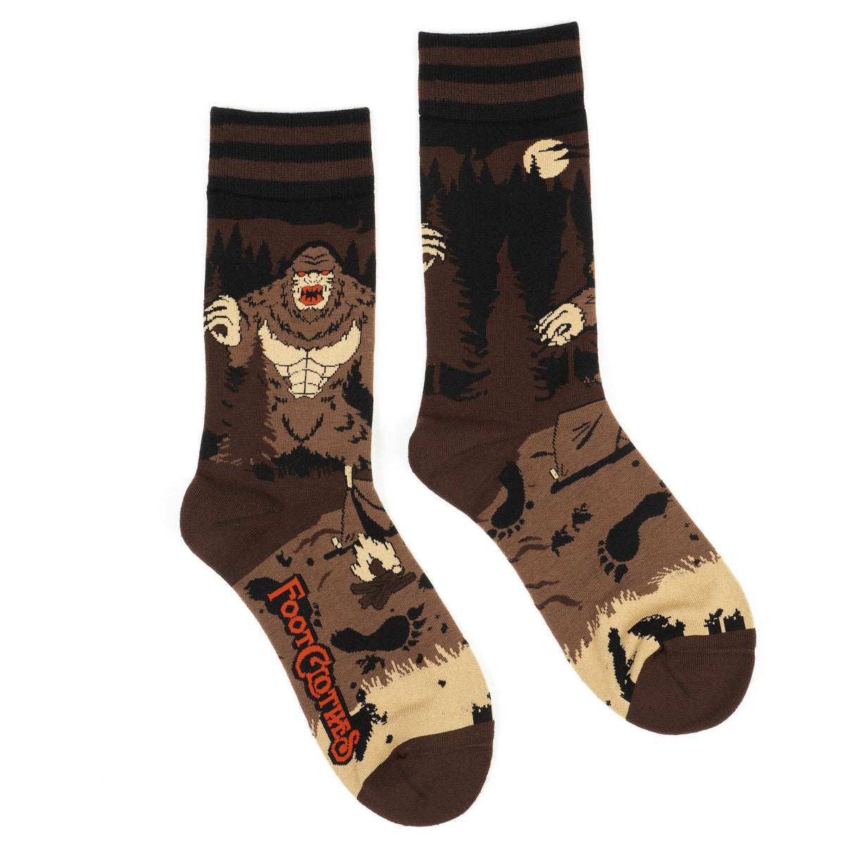 Foot Clothes/Bigfoot Crew Socks