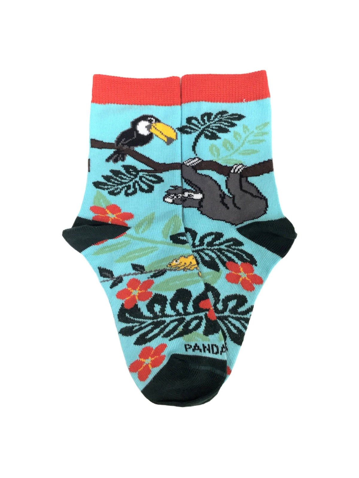 Sock Panda - Sloth and the Forest Friend Socks (Ages 5-7)