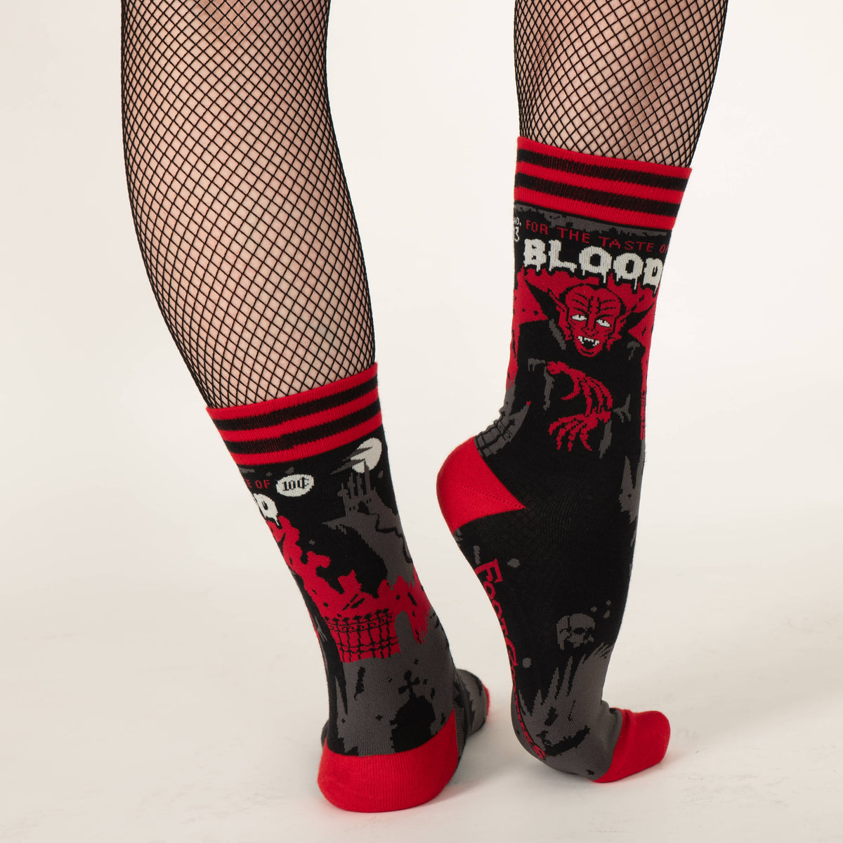 Foot Clothes/Dracula's Bloodlust Crew Socks