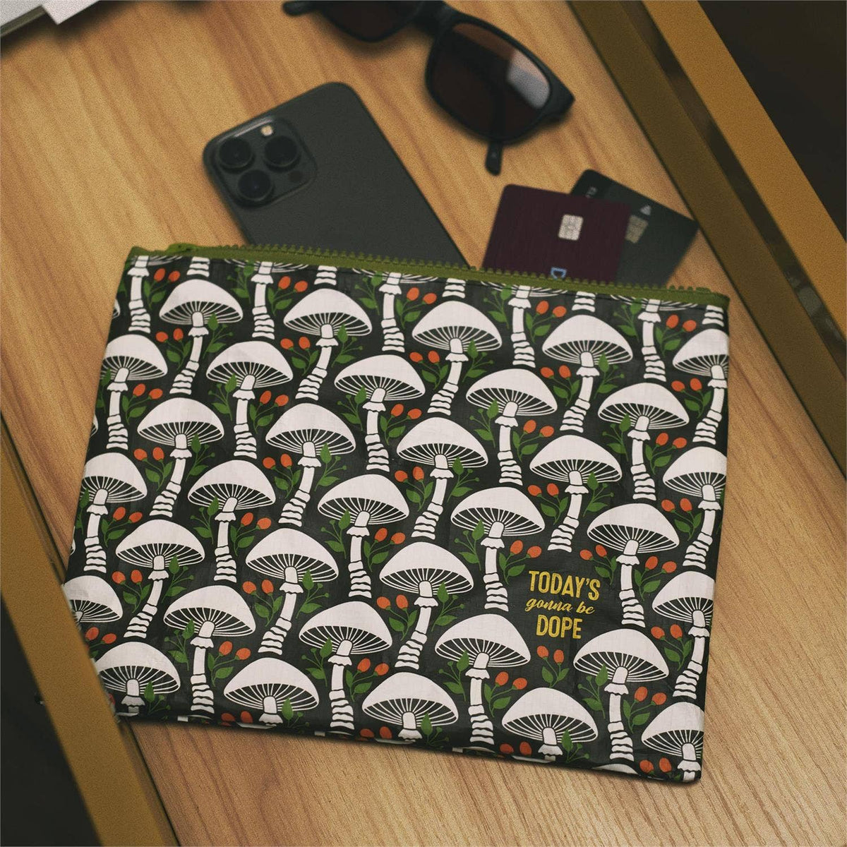 Questionables /Today's Gonna Zipper Pouch