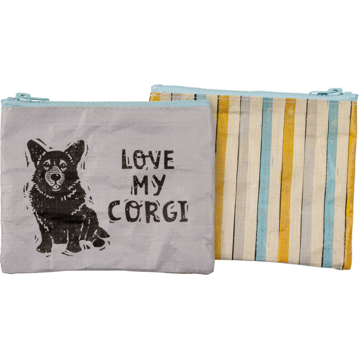 Primitives by Kathy/Love My Corgi Zipper Wallet
