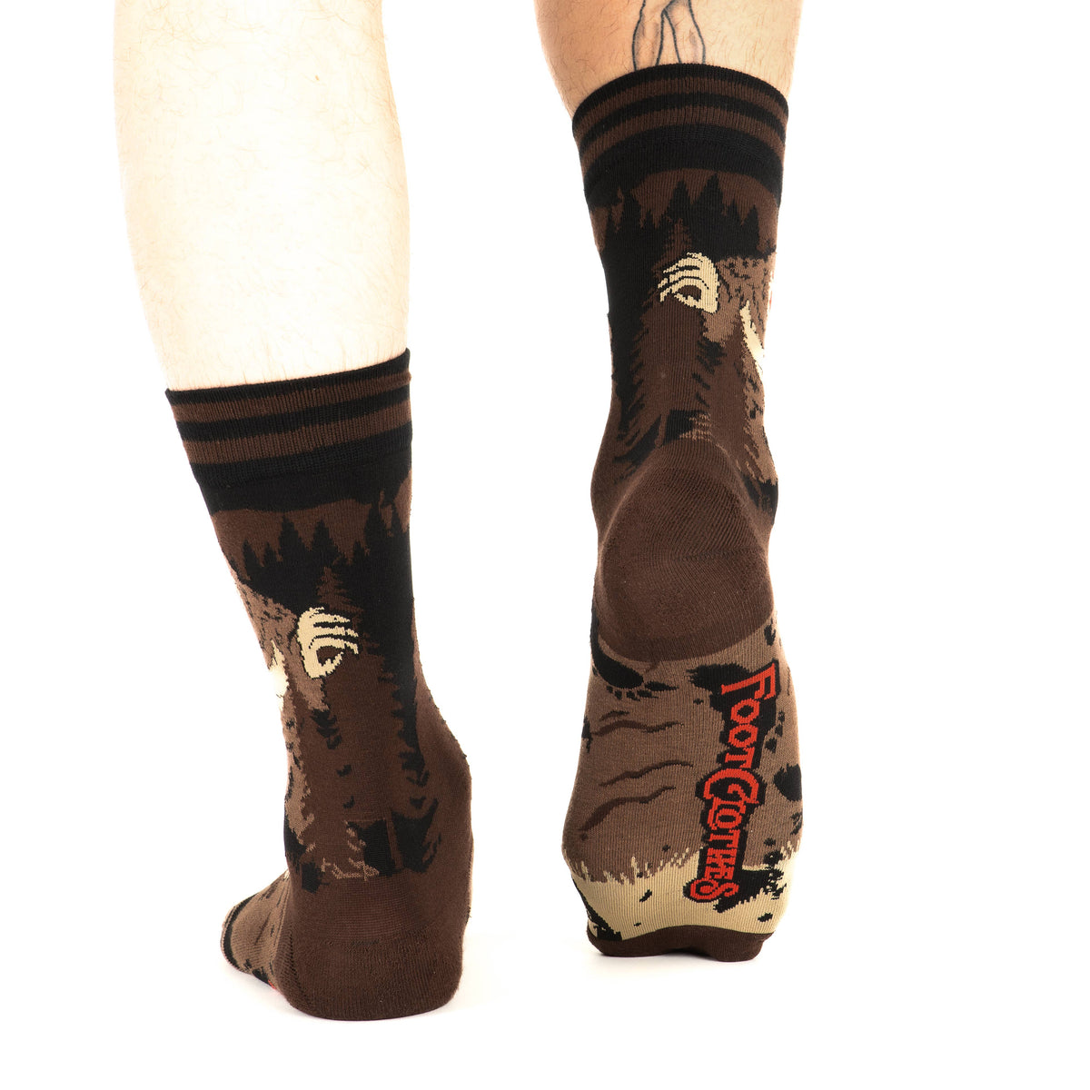 Foot Clothes/Bigfoot Crew Socks