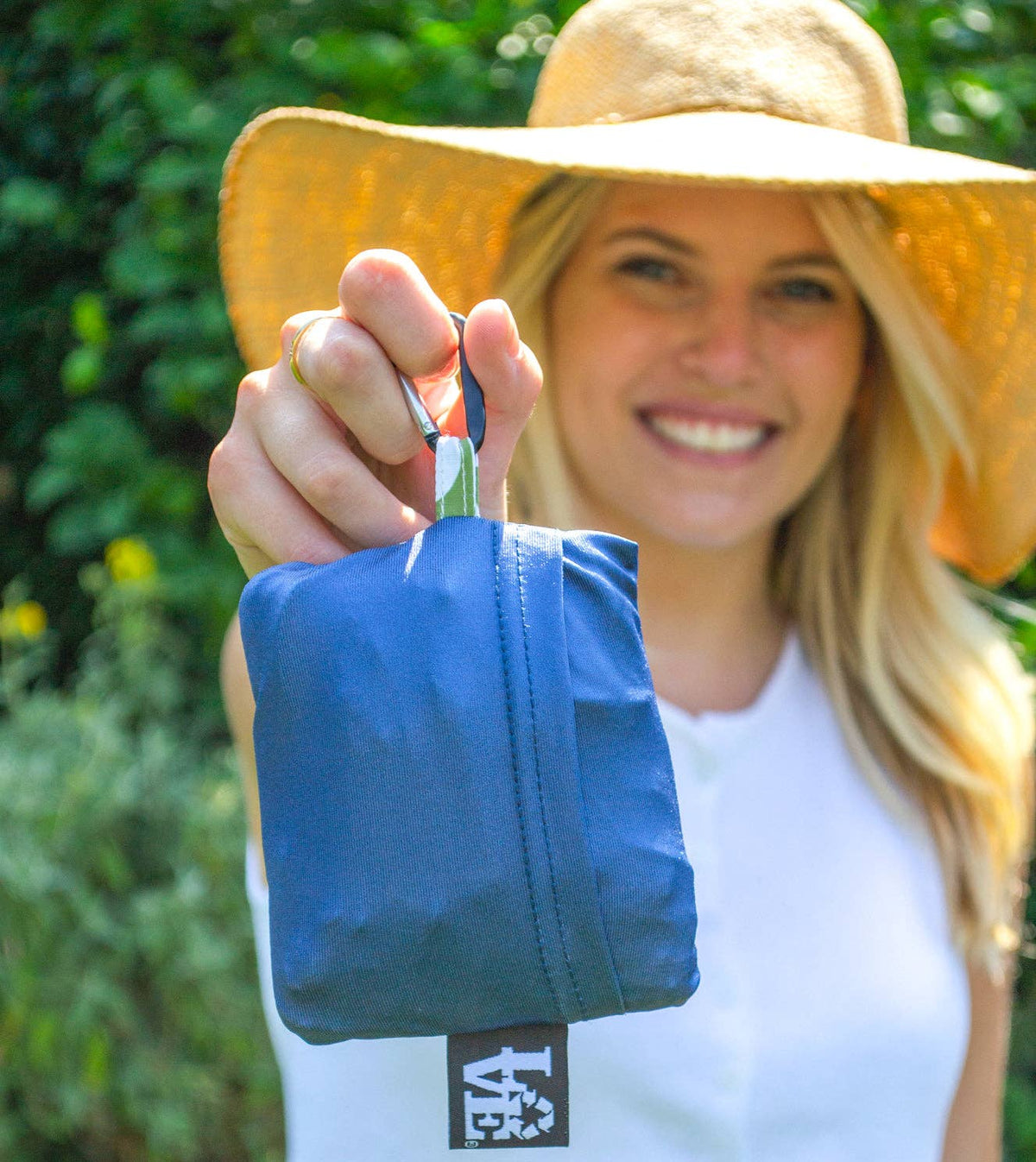 LOVE bag/CROSSBODY STASH IT Tote Bag - Blue Hawaii