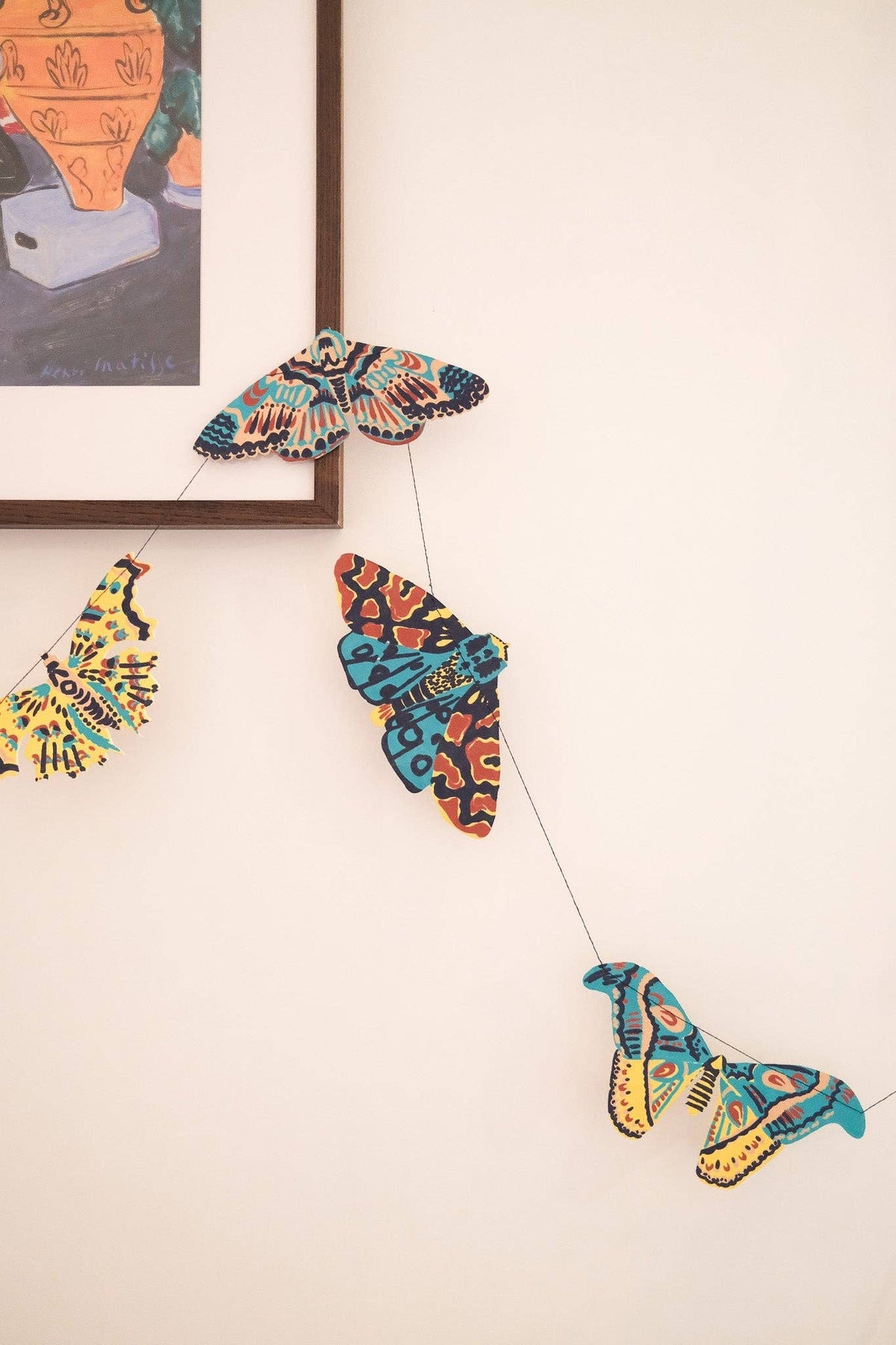 East End Press/MOTHS SEWN GARLAND