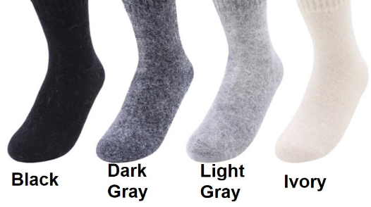 Comfortarians/Wool Socks For Women Cozy Wool Angora Socks  Winter Warm