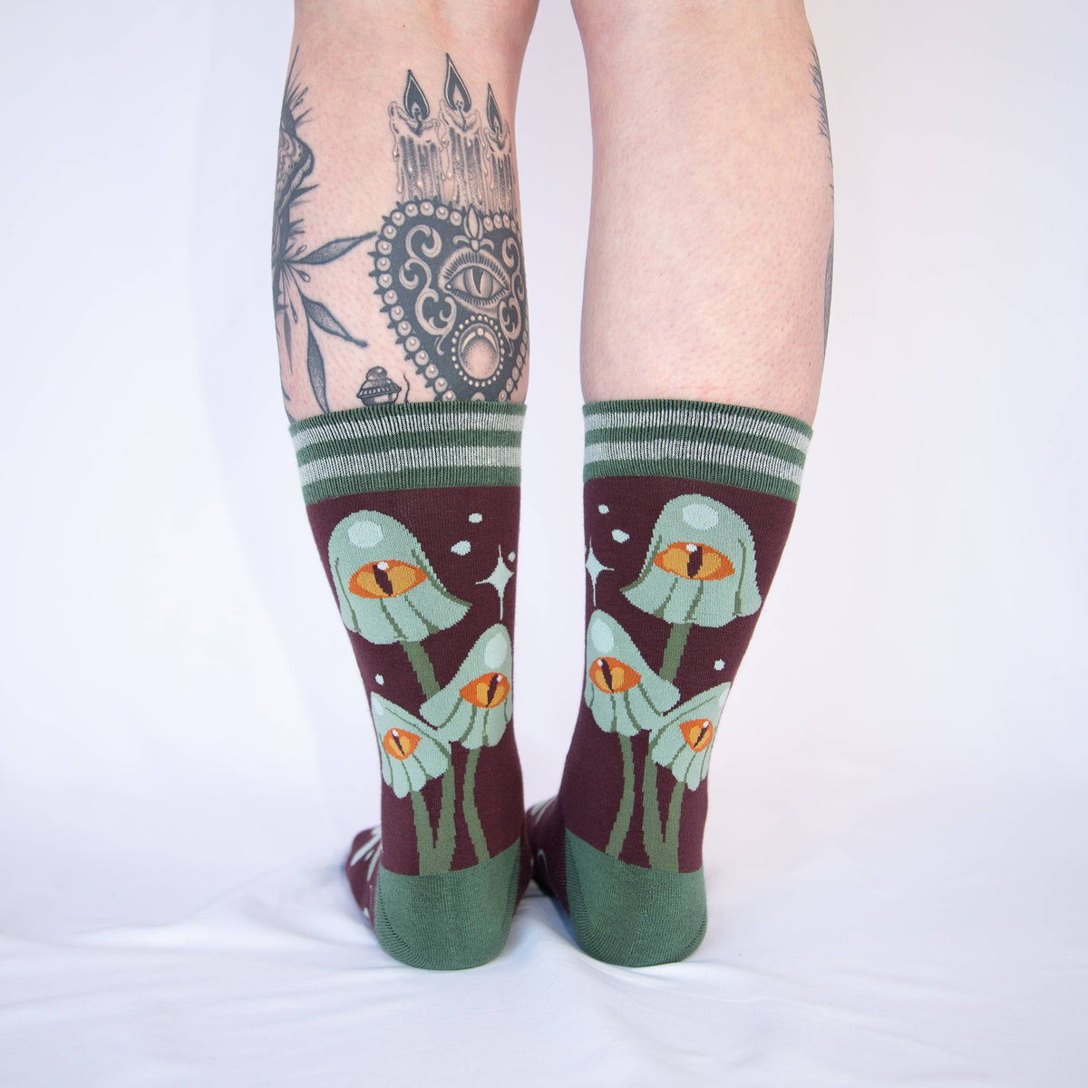 Foot Clothes/Mystic Mushrooms Crew Socks