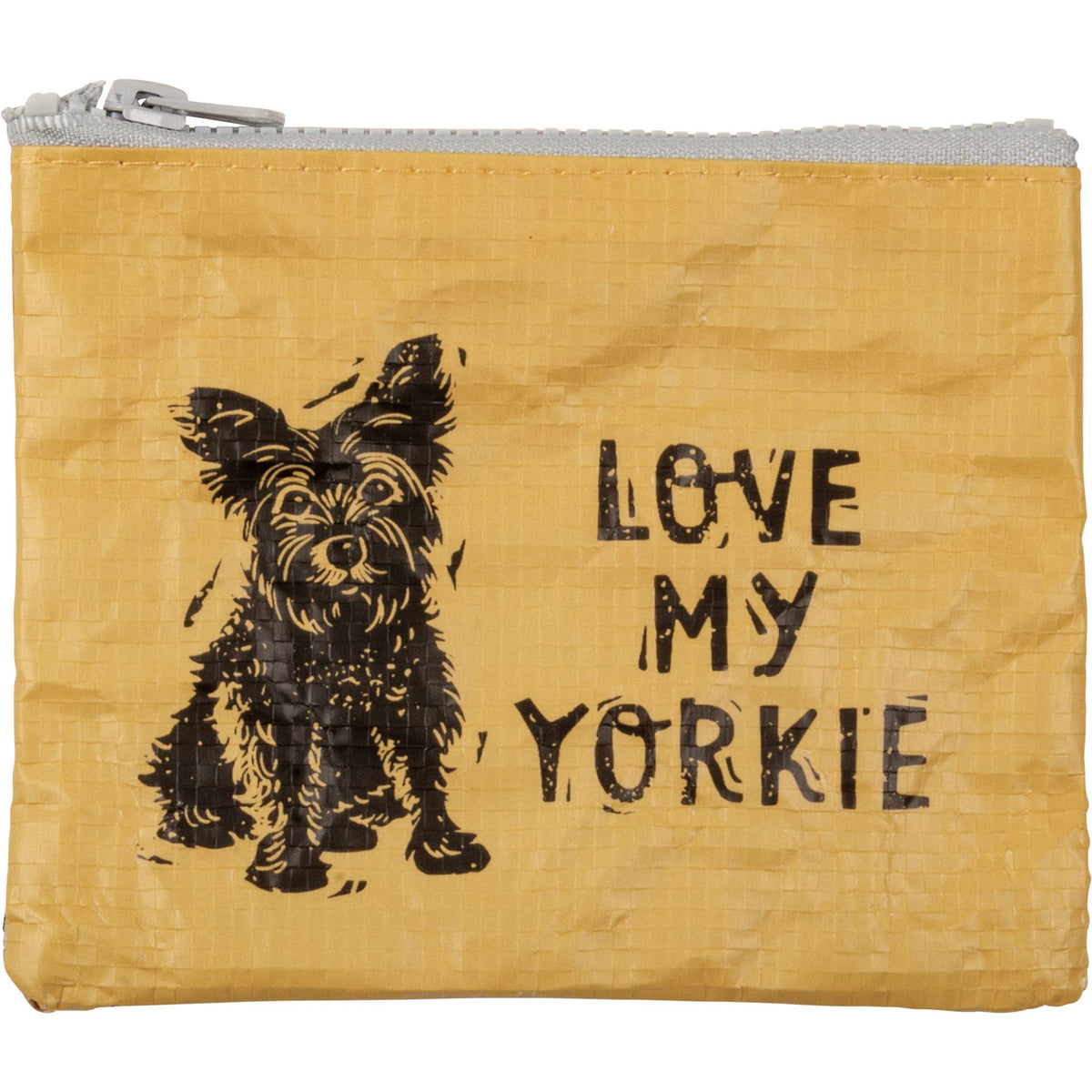 Primitives by Kathy/Love My Yorkie Zipper Wallet