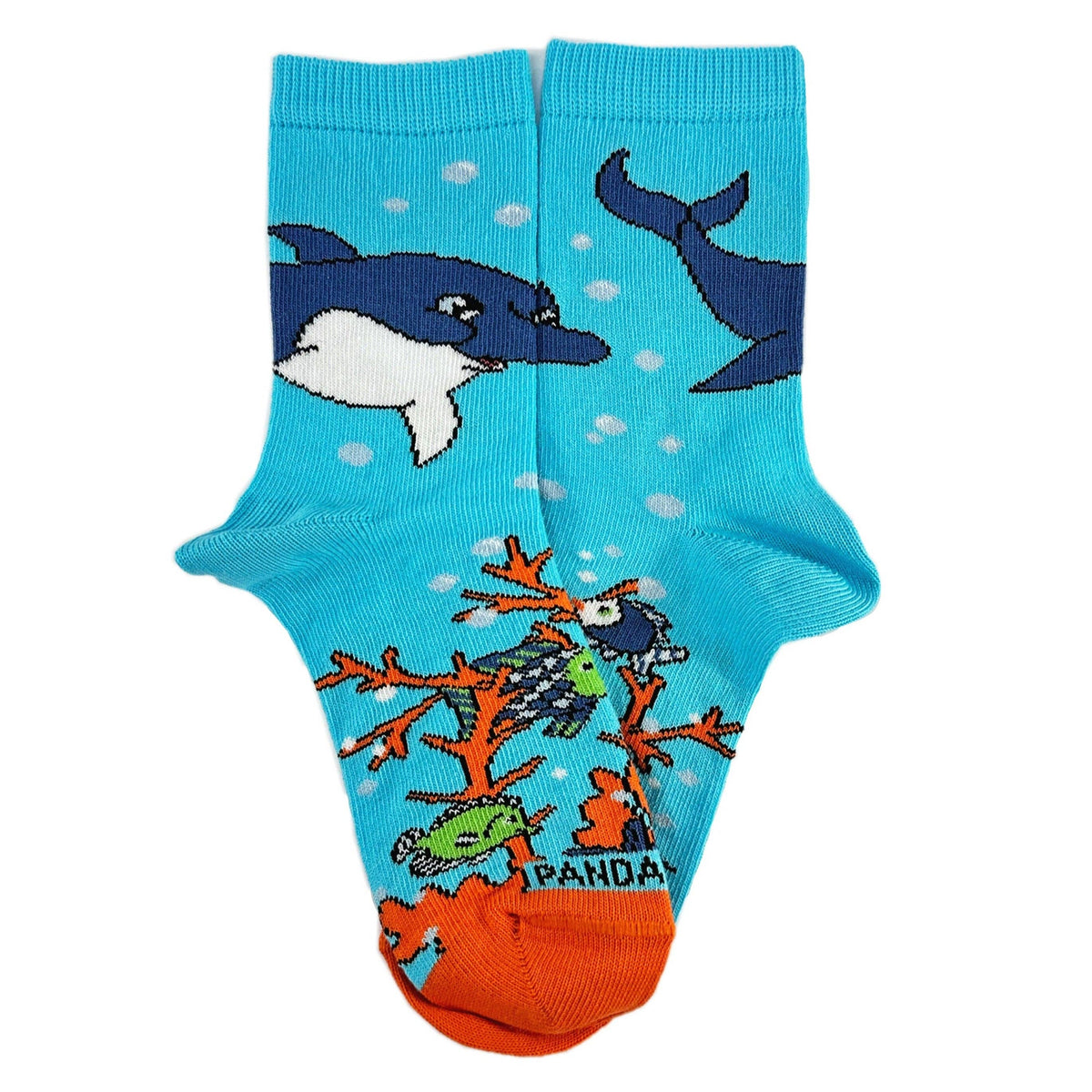 Sock Panda - Dolphins in the Ocean Socks(Ages 3-7)