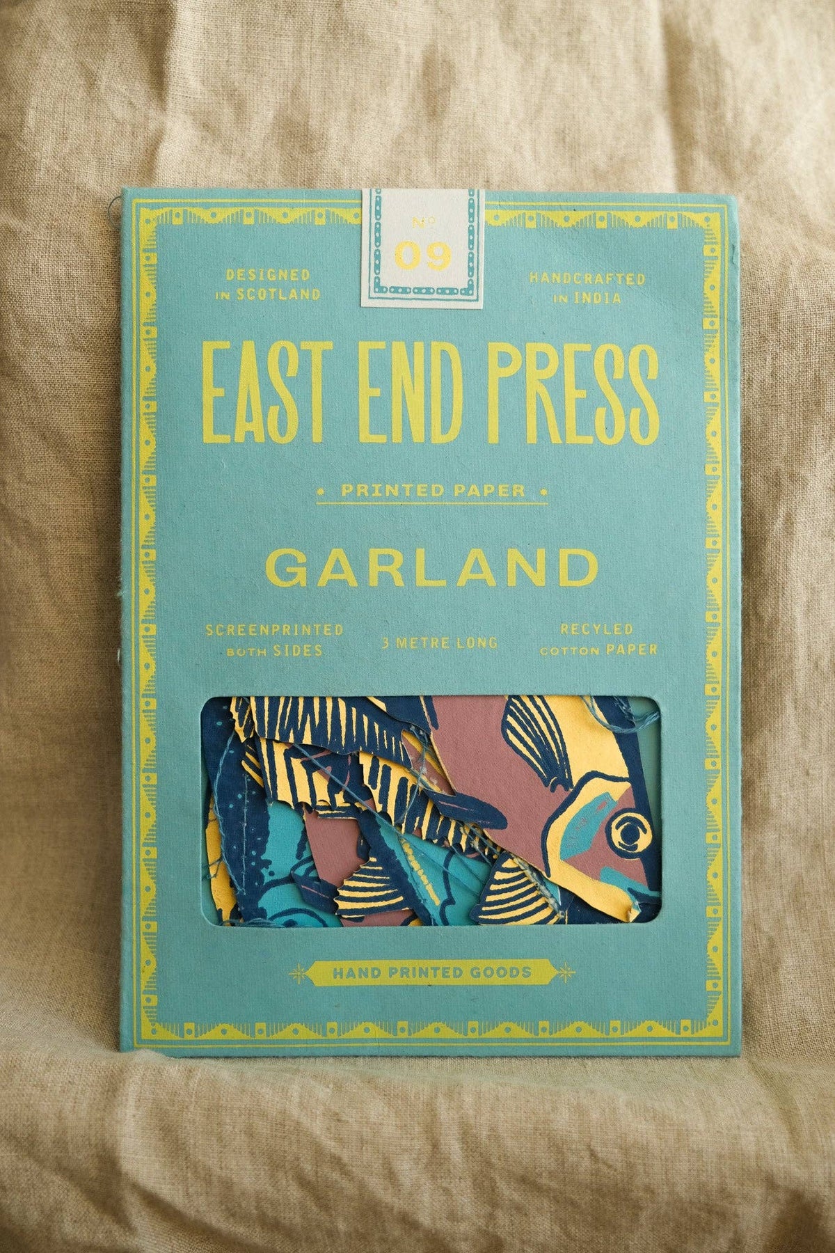 East End Press - Fishes Sewn Garland