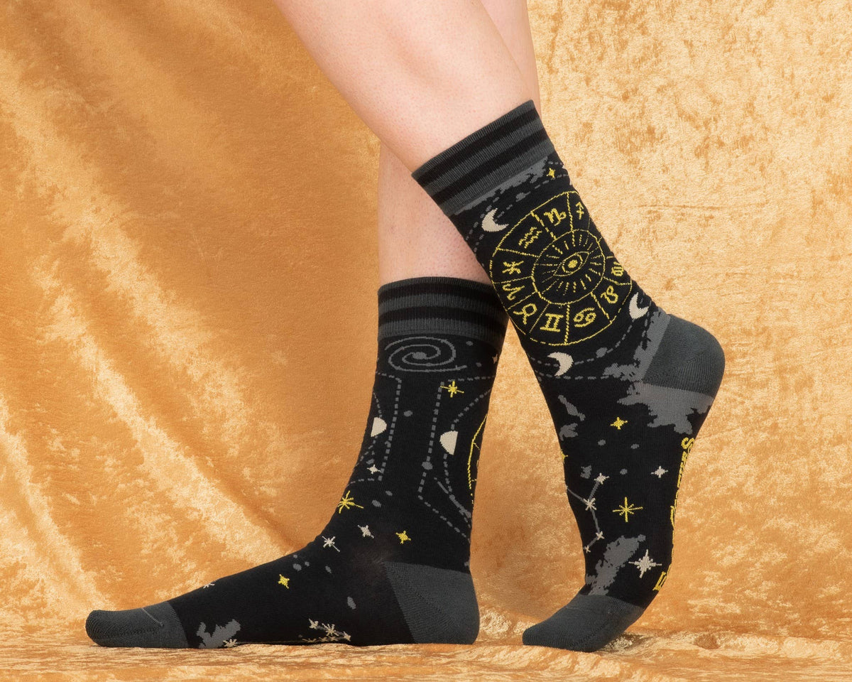 Foot Clothes/Astrology Crew Socks