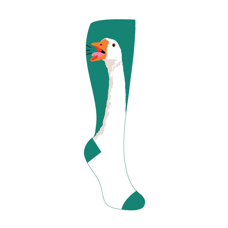 Sock it to Me/Knee High Sock: Honk!