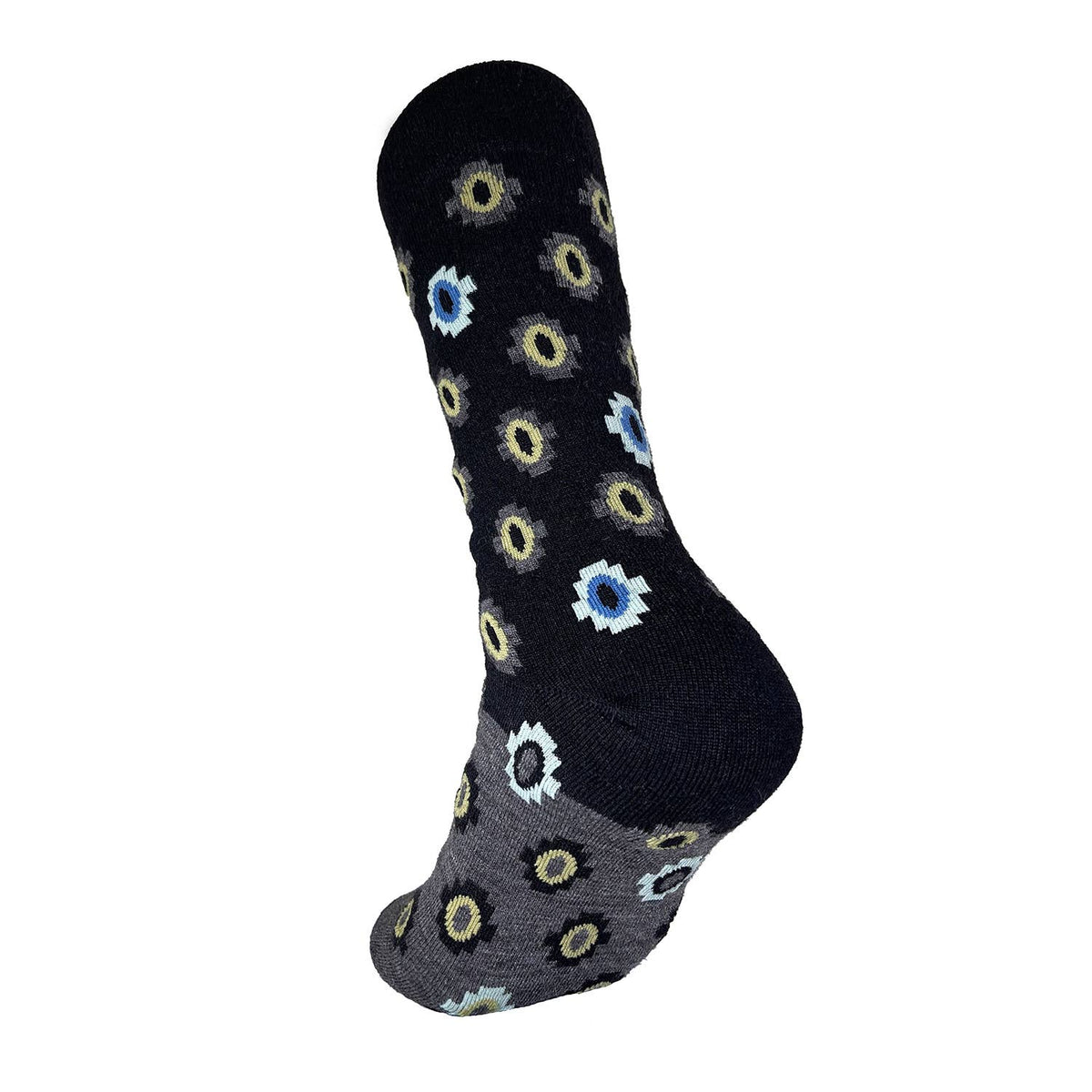 Shupaca/Alpaca Socks - Incan - Onyx