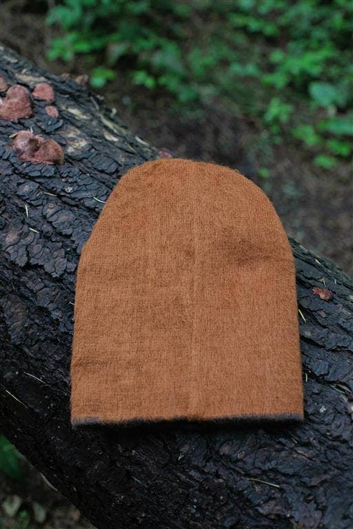 Choice Alpaca/Cuenca Reversible Brushed Alpaca Beanie Hat