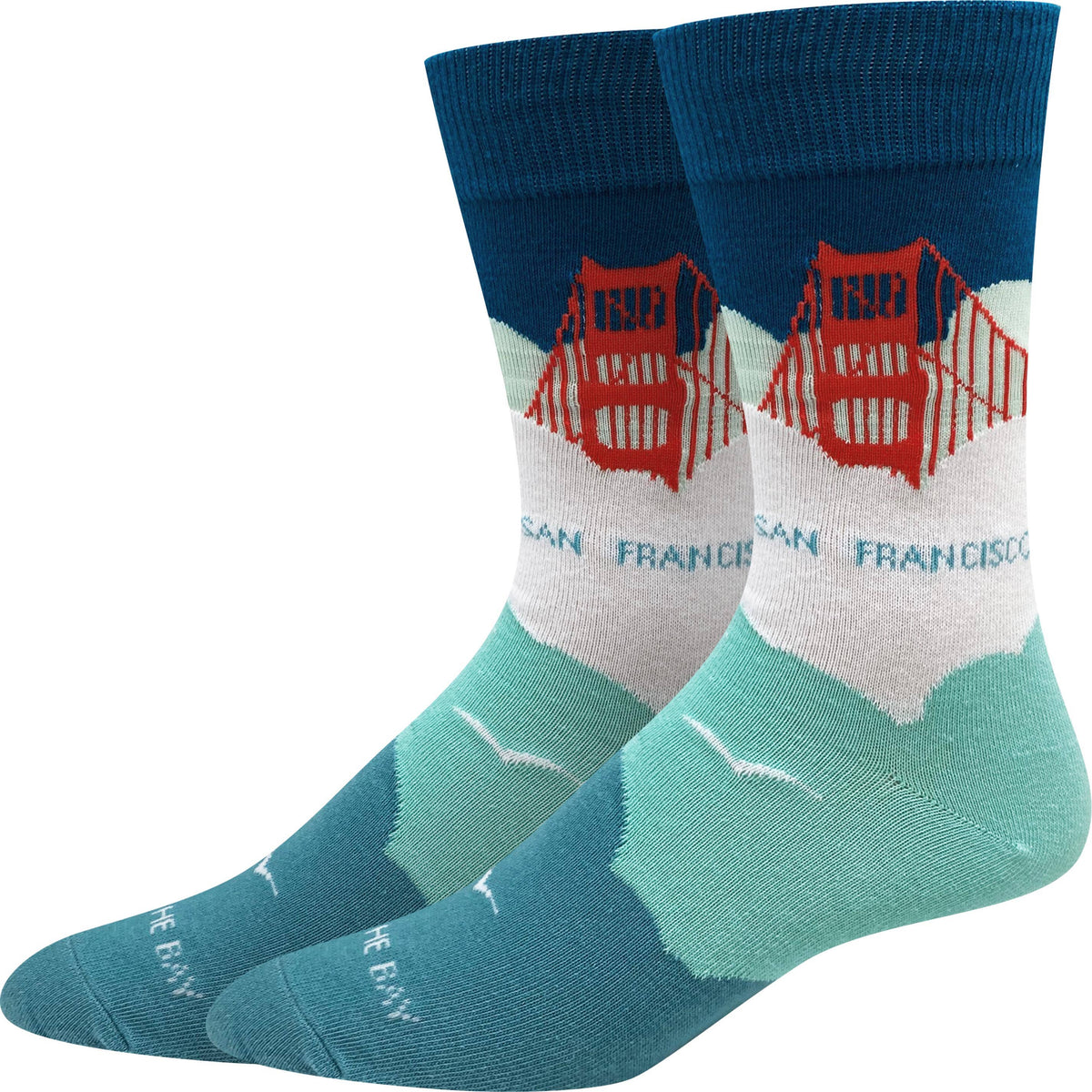 Sock Harbor Foggy San Francisco Socks