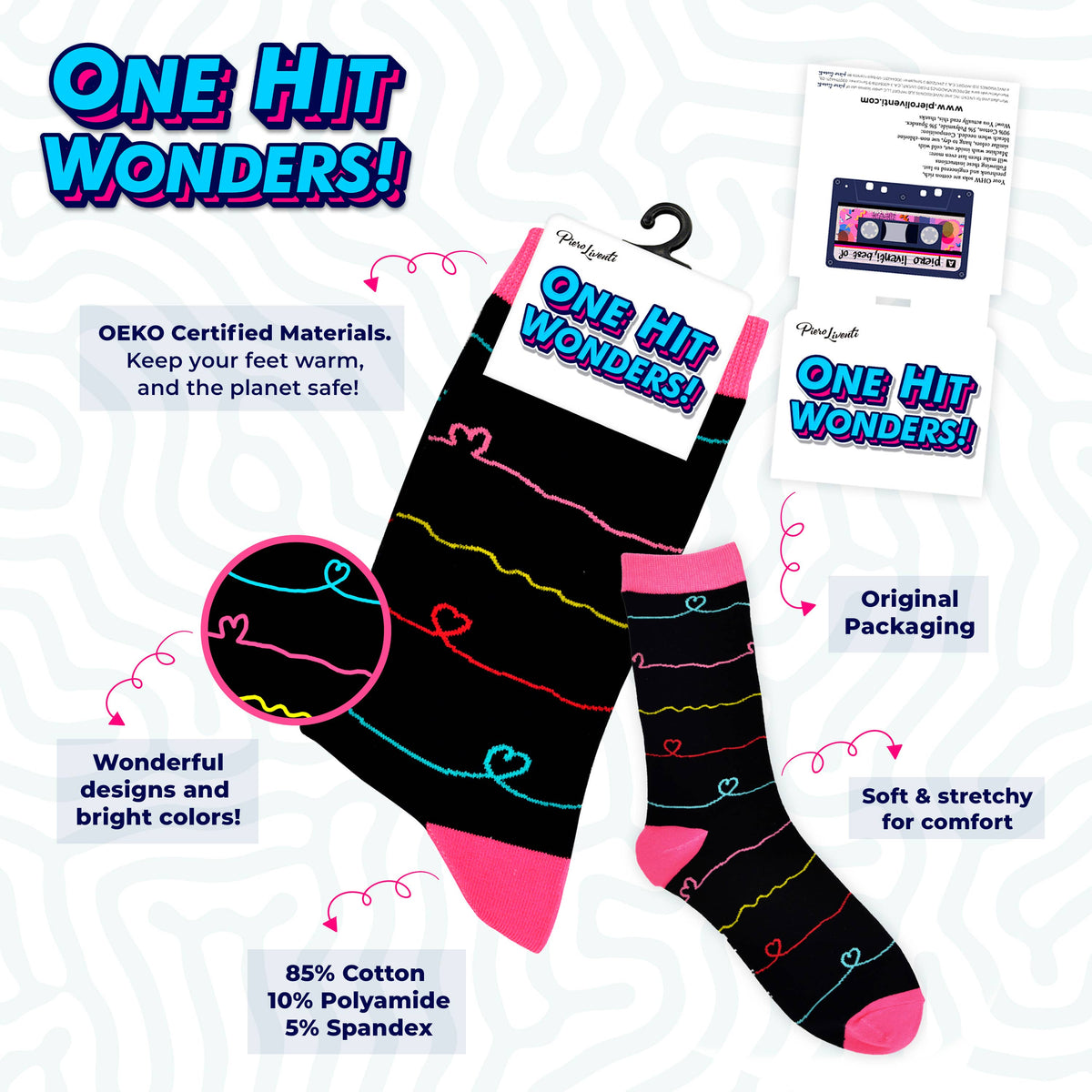 Purple Wine - Adult sock - One Hit Wonders - Size M