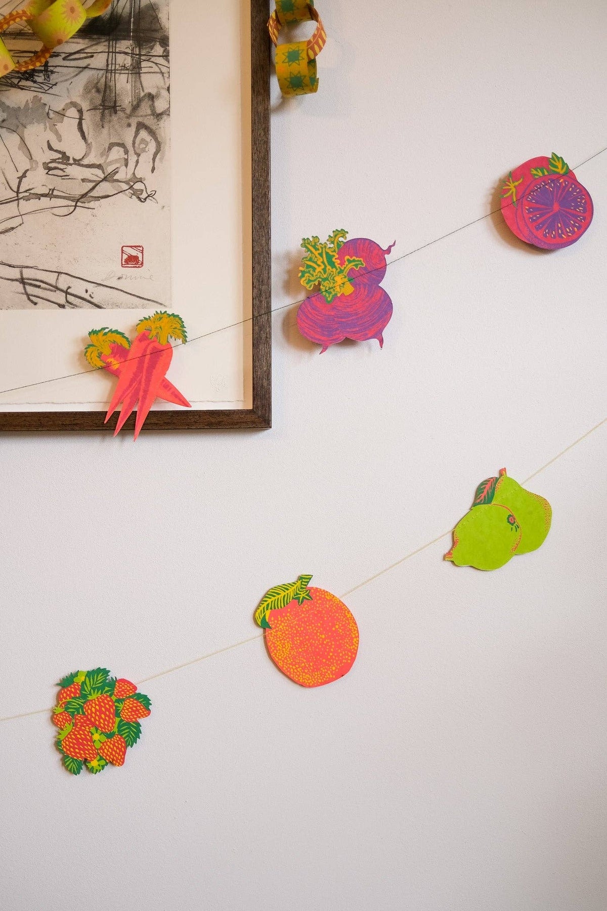 East End Press/VEGETABLE SEWN GARLAND