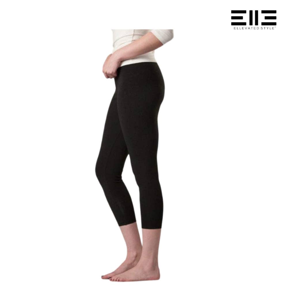 Ellevated Style/Capri Cut Bamboo Leggings