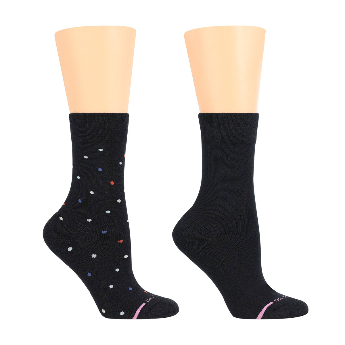 Dr. Motion/Multidots | Comfort Top Socks For Women